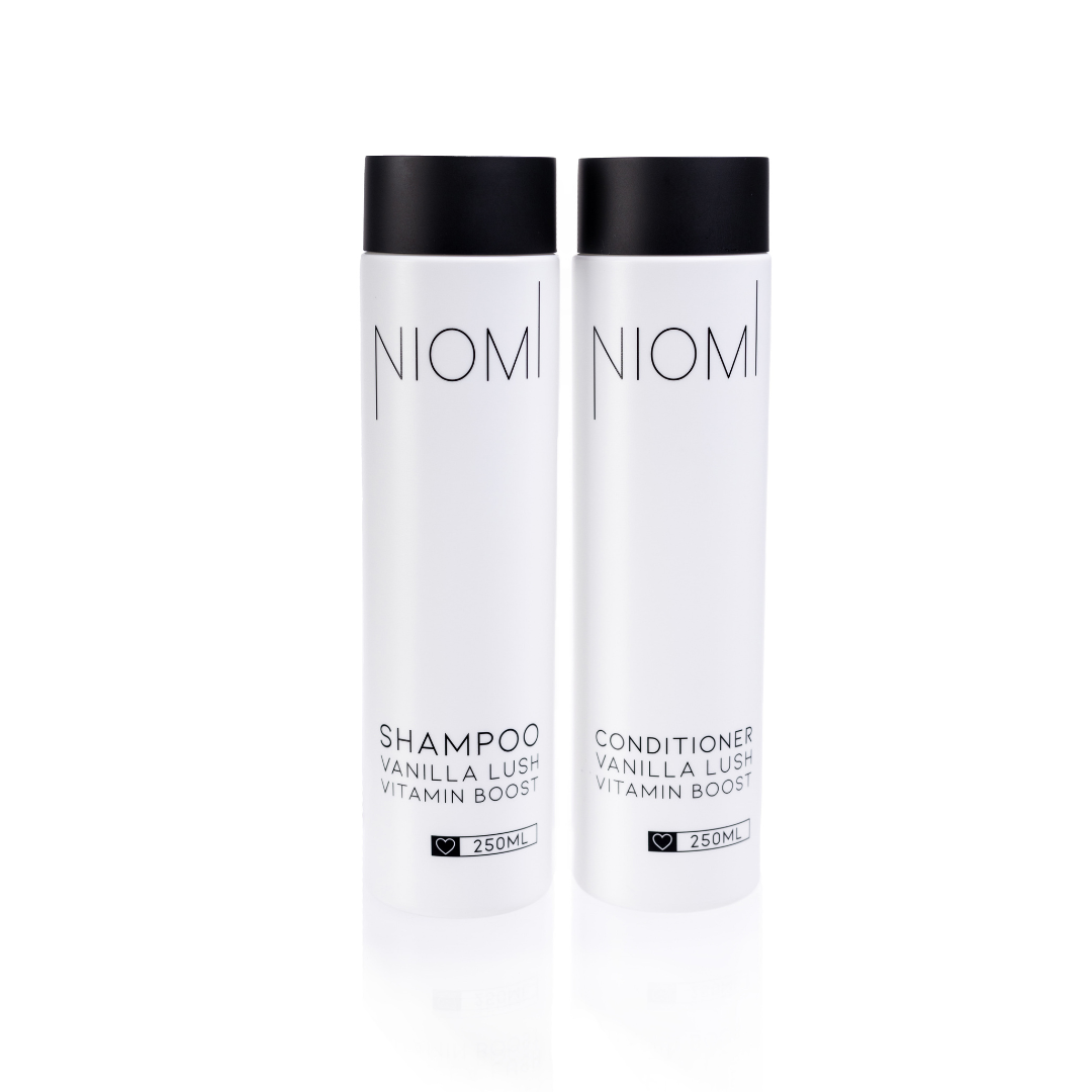 NIOMI Vanilla Lush, Vitamin Boost Shampoo and Conditioner