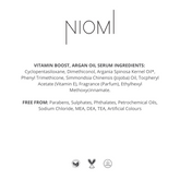 NIOMI Vitamin Boost, Argan Oil Serum 50ml