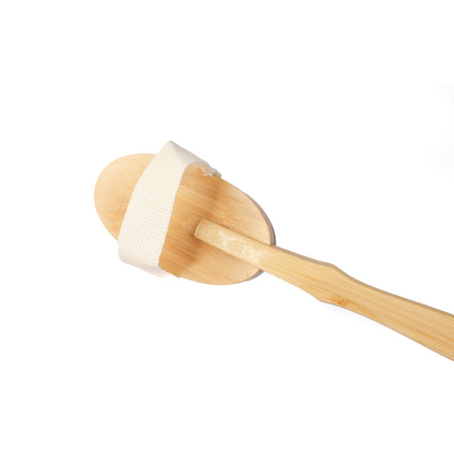 Bamboo body brush