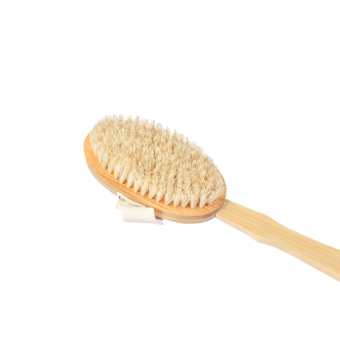 Bamboo body brush
