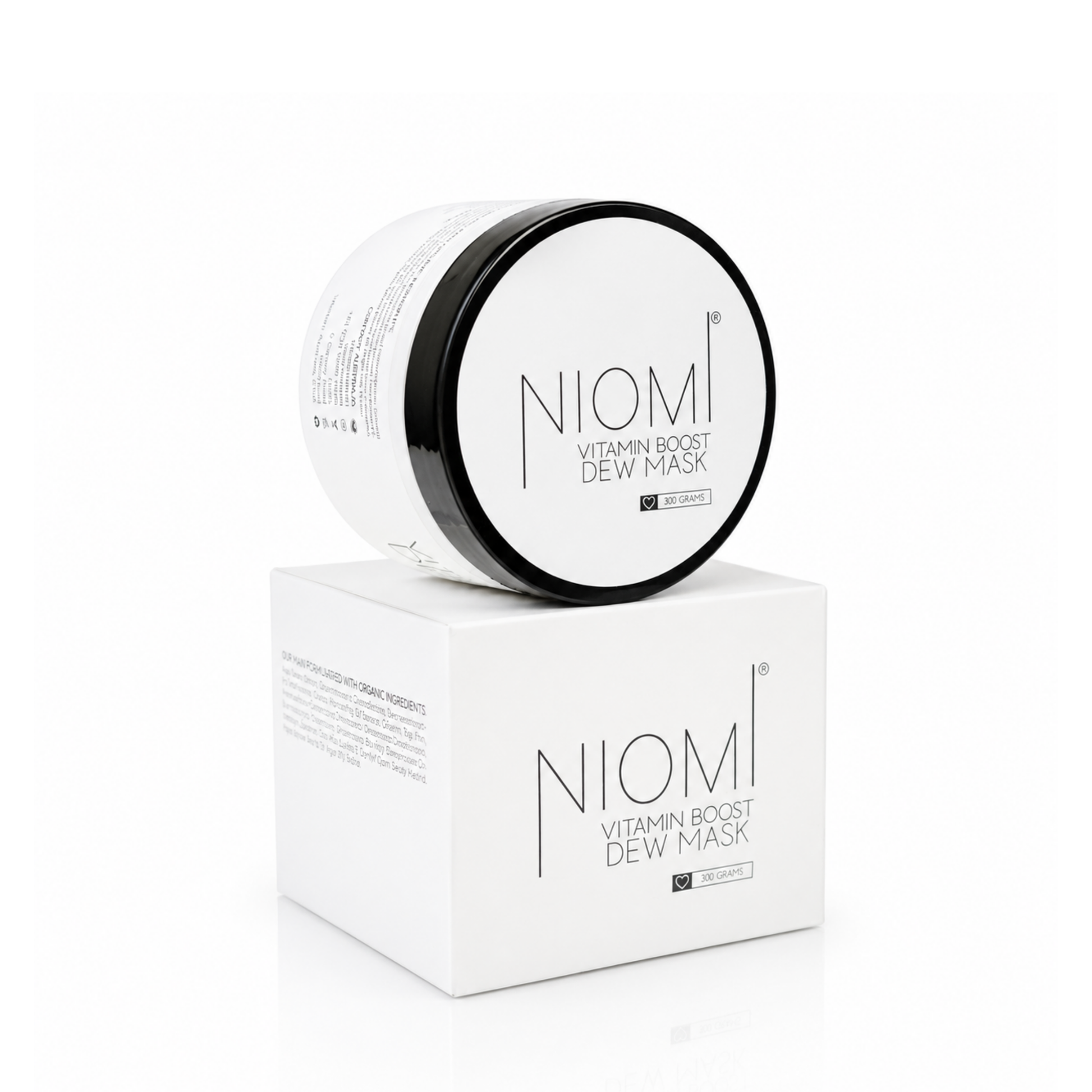NIOMI Vitamin Boost Dew Mask 300g deep conditioning hair treatment for hydration, repair and shine
