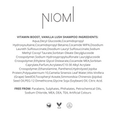 NIOMI Vanilla Lush, Vitamin Boost Shampoo 250ml