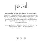 NIOMI Vanilla Lush, Vitamin Boost  Conditioner 250ml